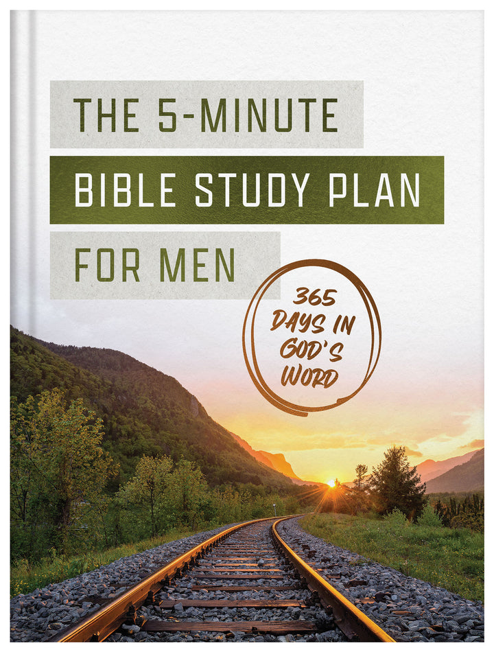 The 5-Minute Bible Study Plan for Men: 365 Days in God&