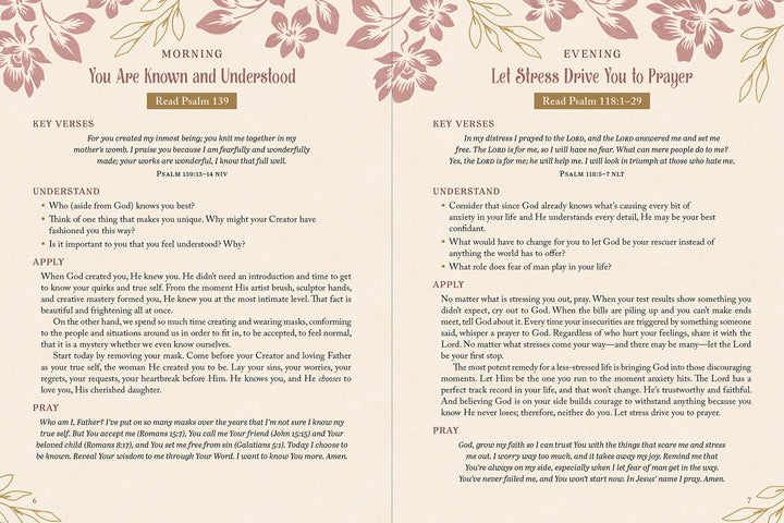 The 5-Minute Bible Study for Women: Morning and Evening Edition