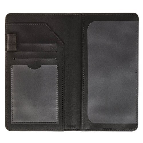 Joyful Mauve Floral Faux Leather Checkbook Wallet - 1 Thessalonians 5:16