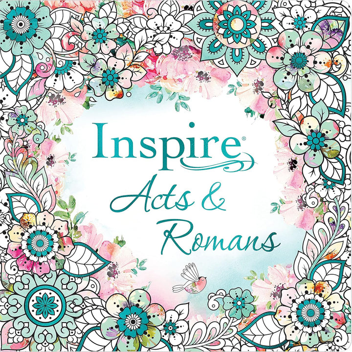 Inspire: Acts &amp; Romans (Softcover): Coloring &amp; Creative Journaling through Acts &amp; Romans Paperback – Coloring Book