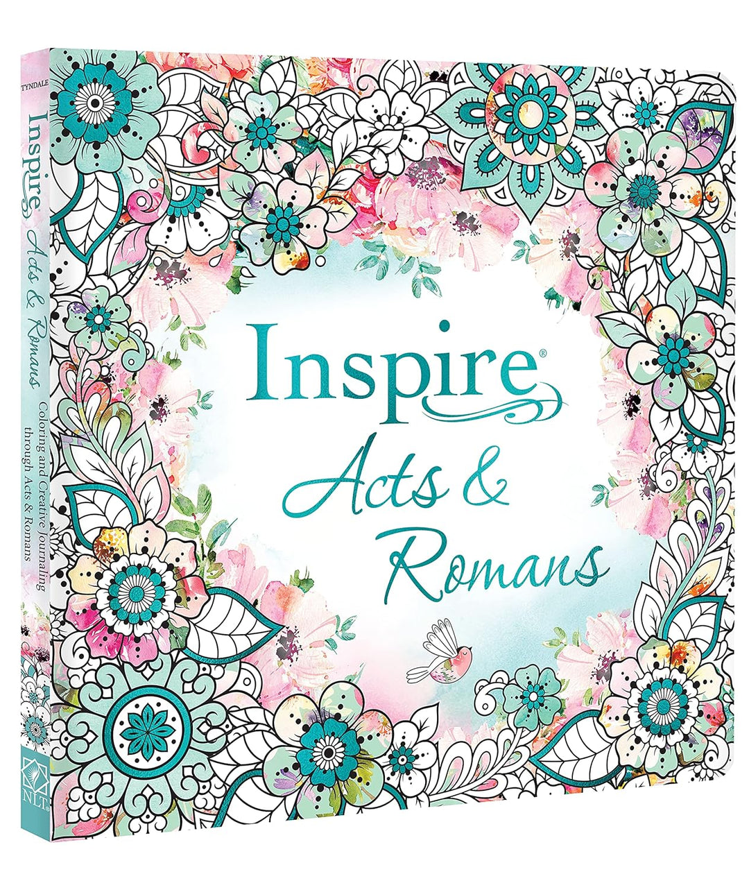 Inspire: Acts &amp; Romans (Softcover): Coloring &amp; Creative Journaling through Acts &amp; Romans Paperback – Coloring Book