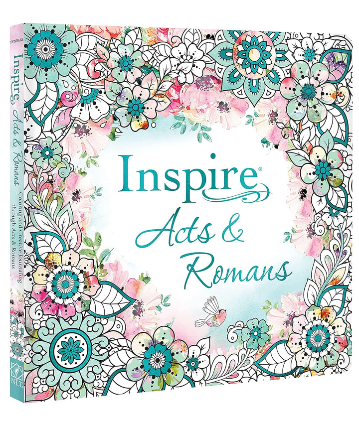 Inspire: Acts &amp; Romans (Softcover): Coloring &amp; Creative Journaling through Acts &amp; Romans Paperback – Coloring Book