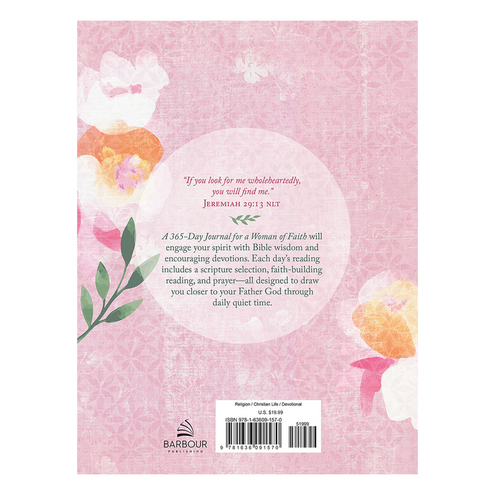 A 365-Day Journal for a Woman of Faith Hardcover