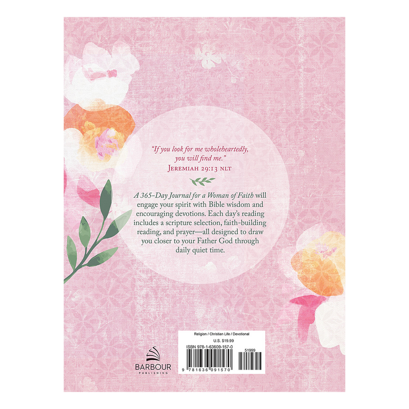 A 365-Day Journal for a Woman of Faith Hardcover