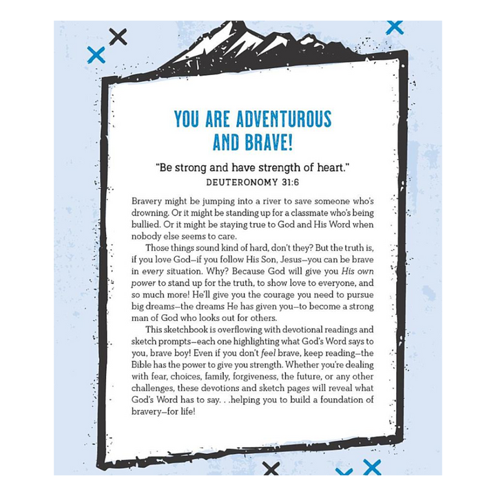 You Are Adventurous and Brave (Brave Boys) Paperback