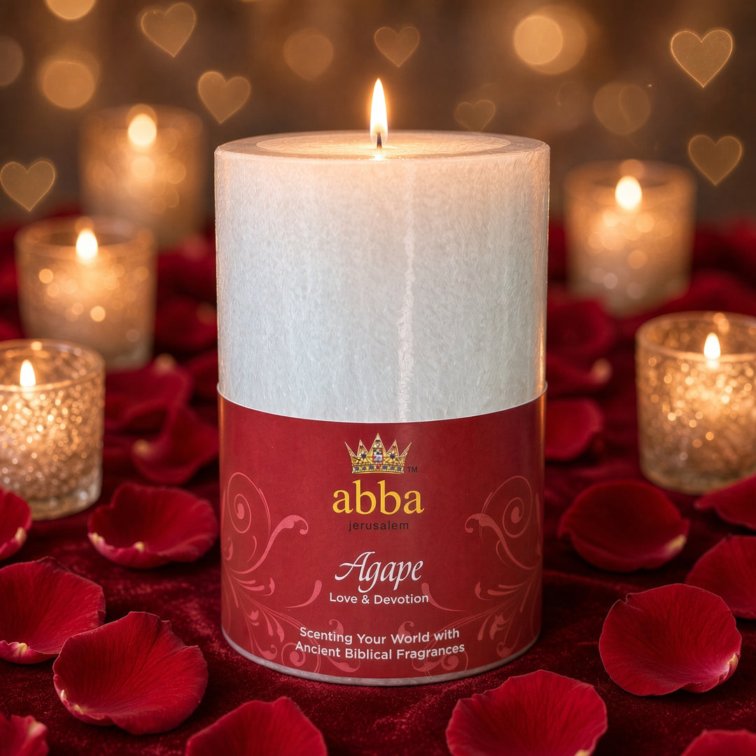 Agape Pillar Candle