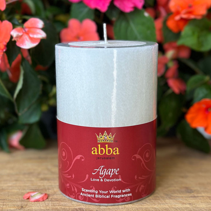 Agape Pillar Candle
