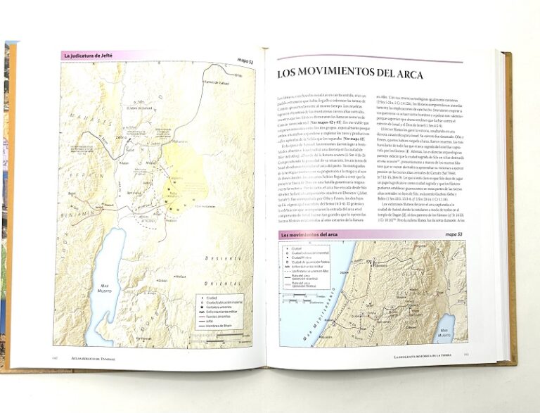 Atlas bíblico de Tyndale (Spanish Edition)