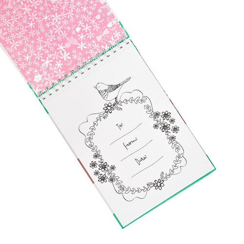 Joy for the Journey Spiral Coloring Book