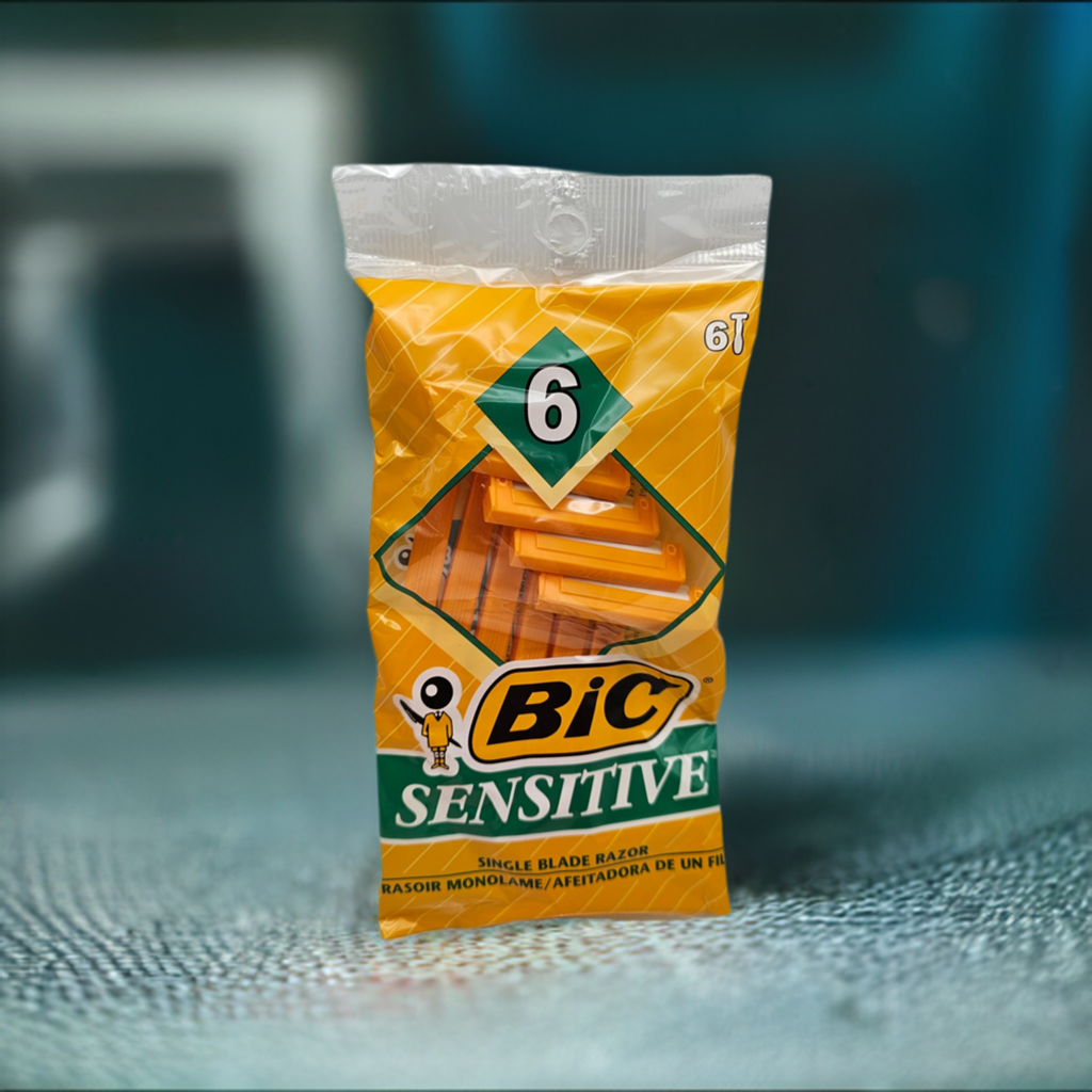 BIC Sensitive Shaver Disposable Razor 6 Pack