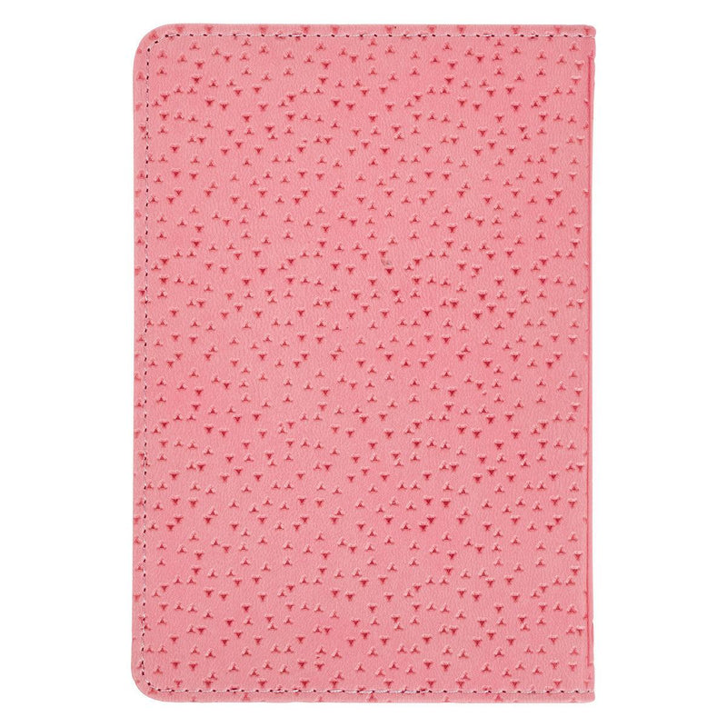 Pink Faux Leather NLT NEW TESTAMENT Keepsake Bible for Girls