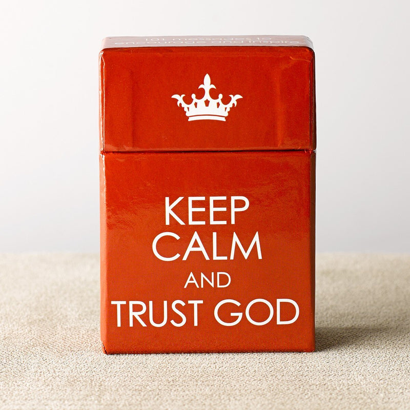 Keep Calm and Trust God Box of Blessings