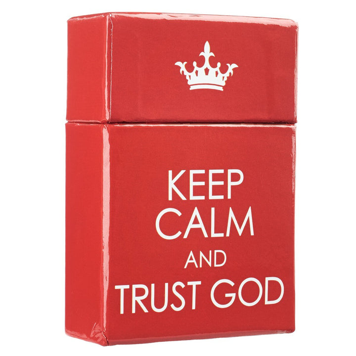 Keep Calm and Trust God Box of Blessings
