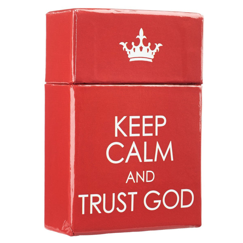 Keep Calm and Trust God Box of Blessings