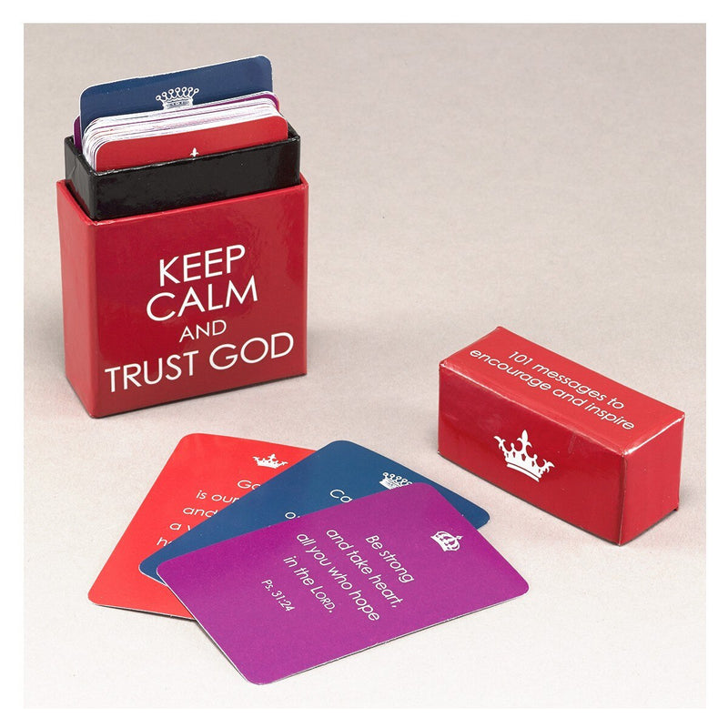 Keep Calm and Trust God Box of Blessings