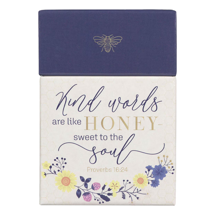Kind Words Are Like Honey Box of Blessings - Proverbs 16:24