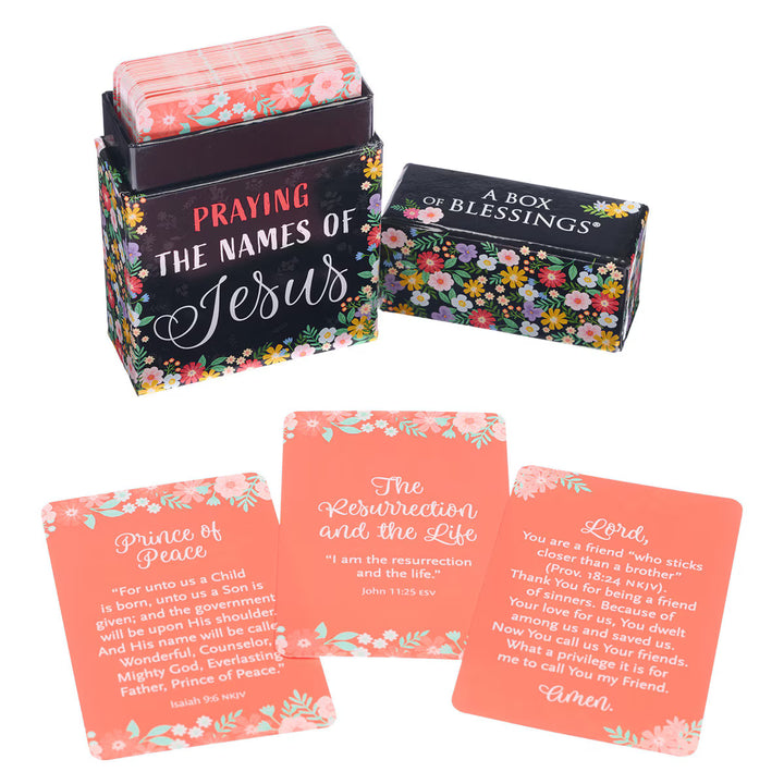 Praying the Names of Jesus Box of Blessings