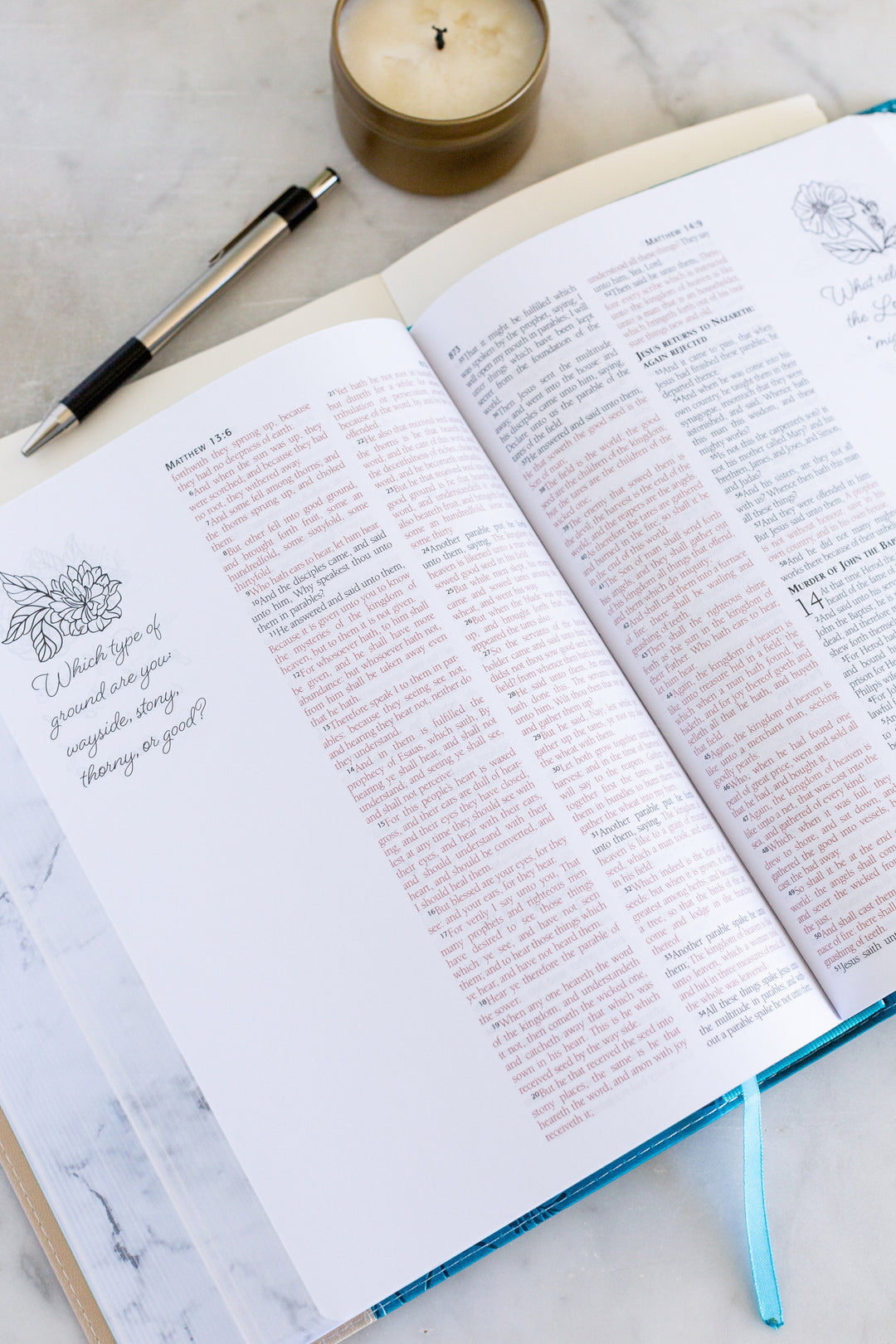 Personal Reflections KJV Bible with Prompts