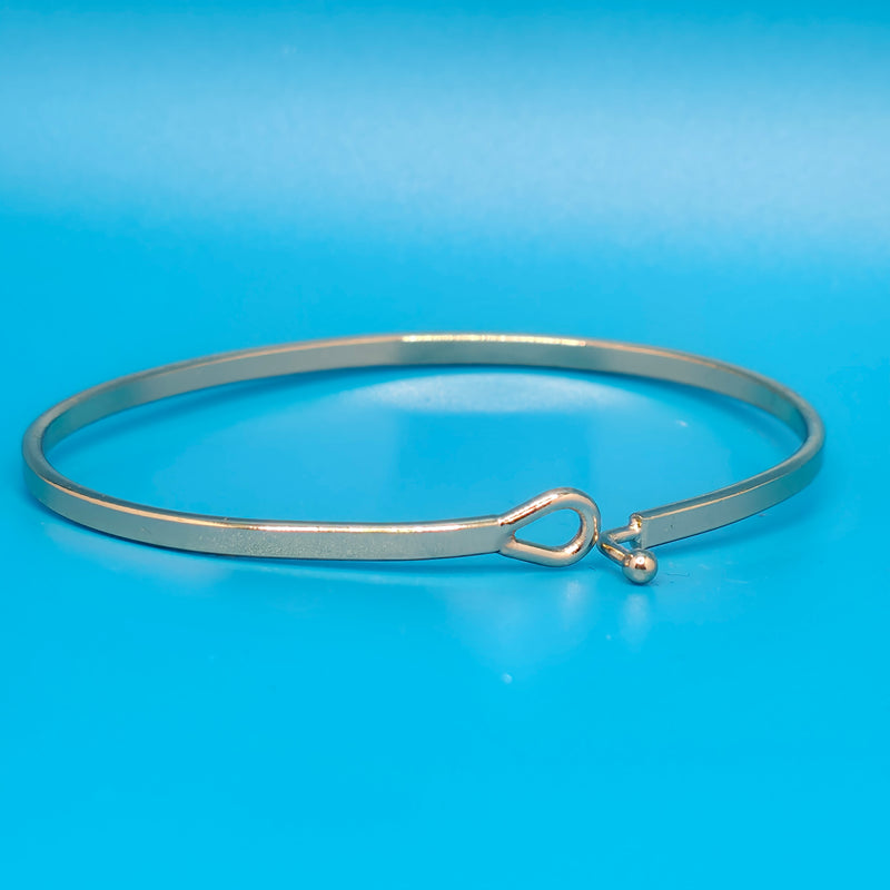 BE GRATEFUL Inspirational Message Bracelet Positive Message Engraved Thin Bangle - Jewelry