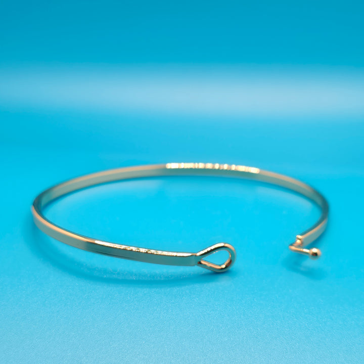 BE THE CHANGE Inspirational Message Bracelet Positive Message Engraved Thin Bangle - Jewelry