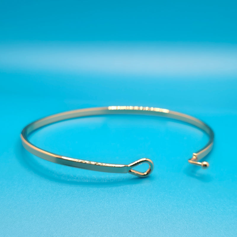 BE THE CHANGE Inspirational Message Bracelet Positive Message Engraved Thin Bangle - Jewelry