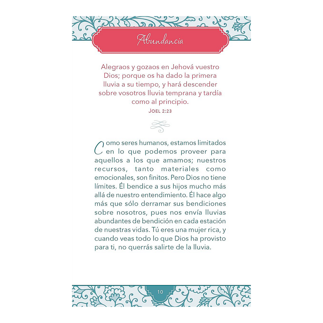 Bendiciones para cada día: Refrigerio espiritual para mujeres (Spanish Edition) Hardcover Compiled by Barbour Staff