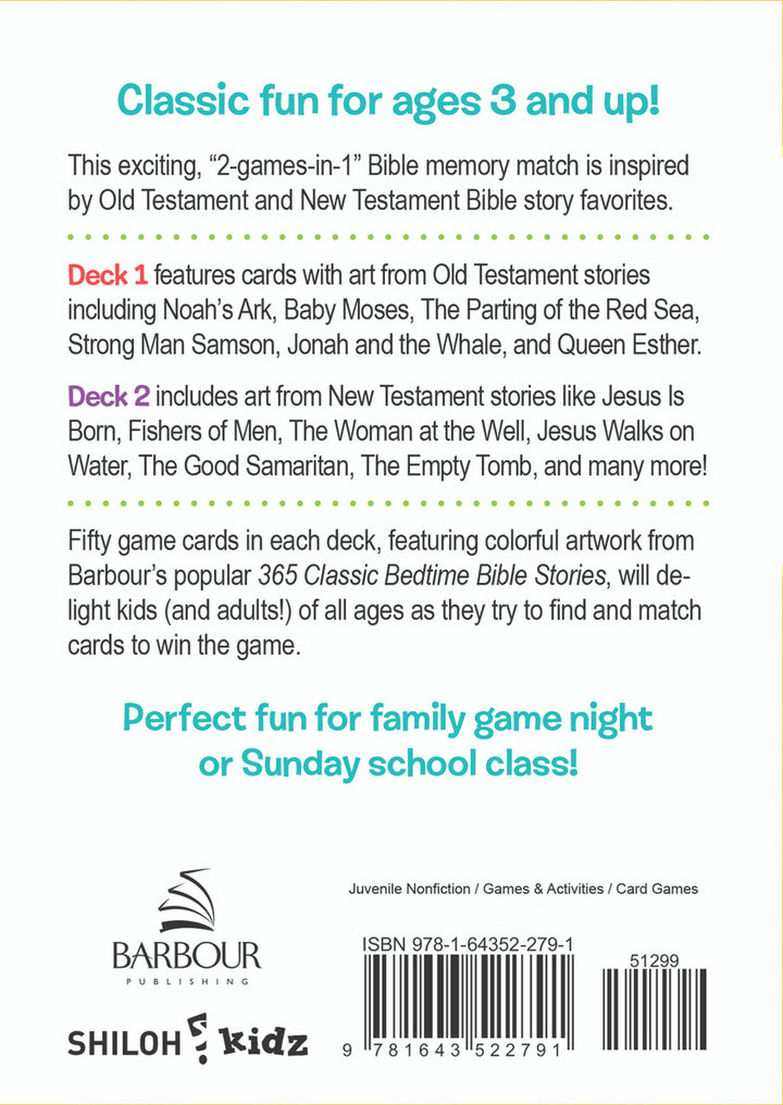 Bible Story Match! - Memory Flash Cards