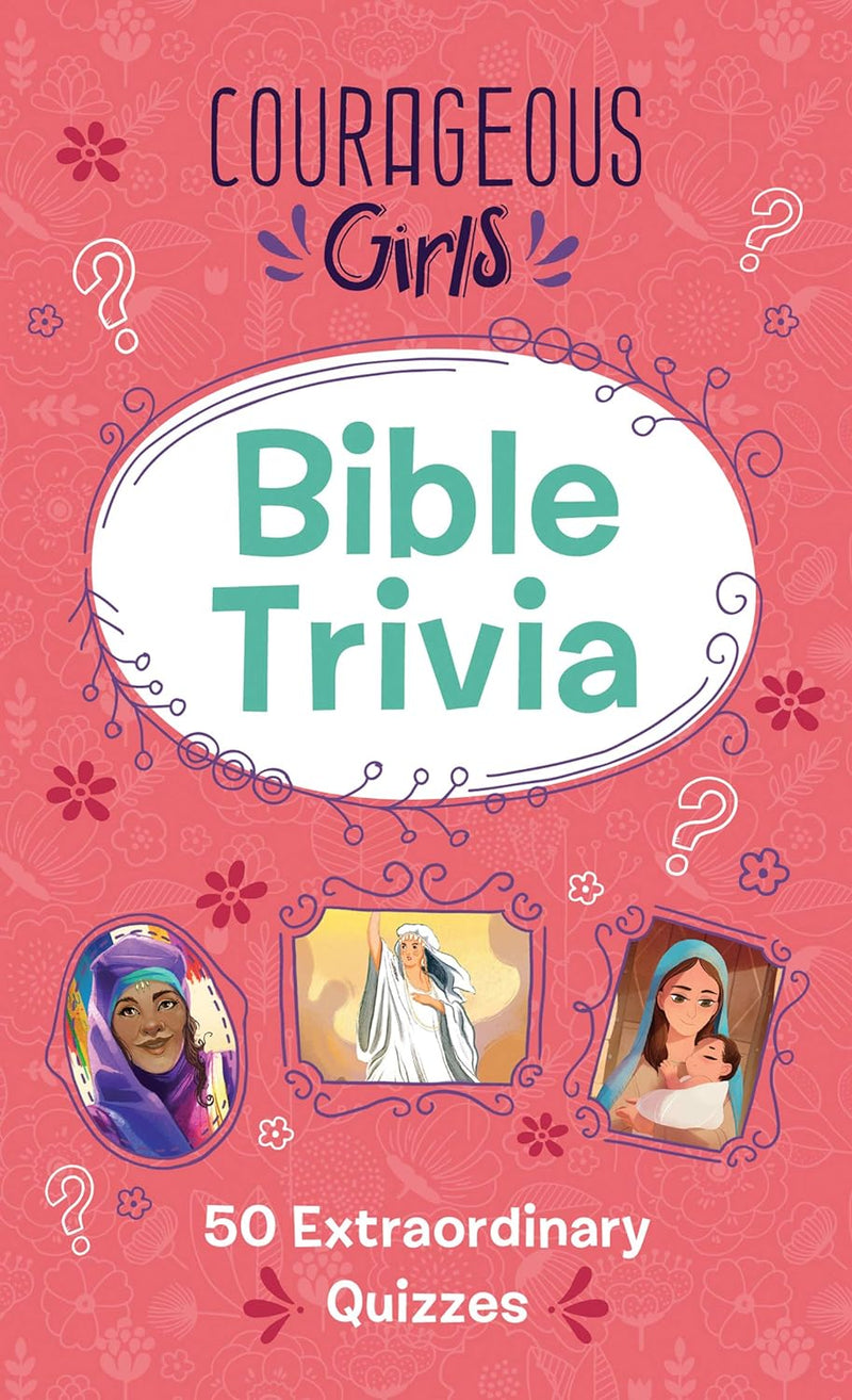 Courageous Girls Bible Trivia Paperback Compiled by Barbour Staff - Activities