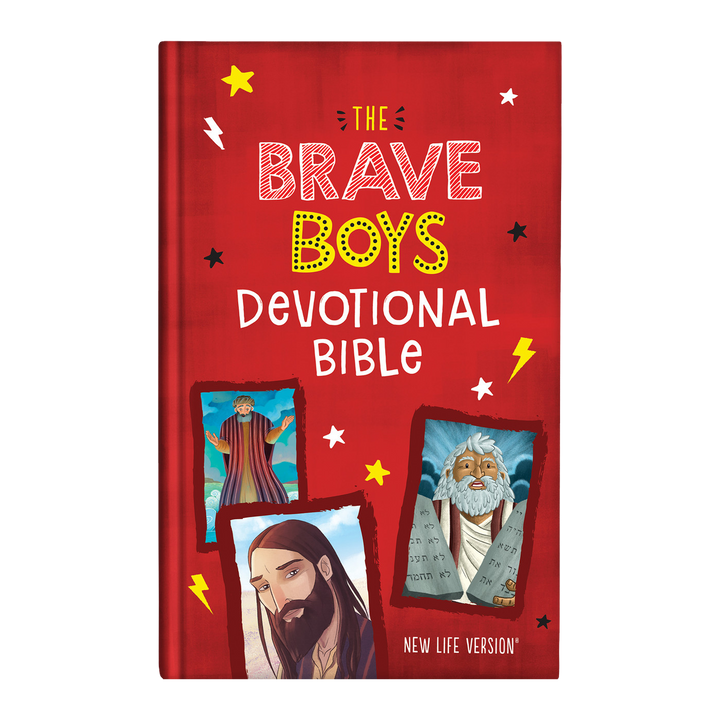 The Brave Boys Devotional Bible: New Life Version Hardcover