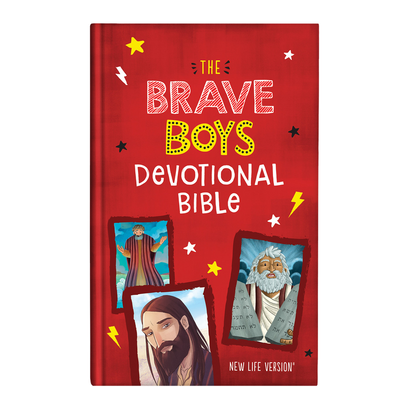 The Brave Boys Devotional Bible: New Life Version Hardcover