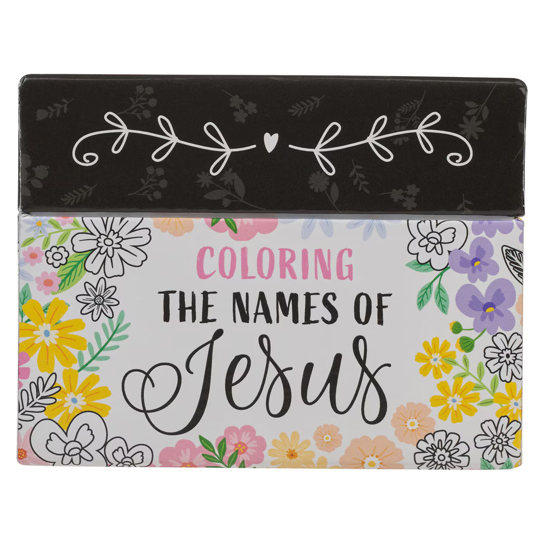 Coloring the Names of Jesus Boxed Cards