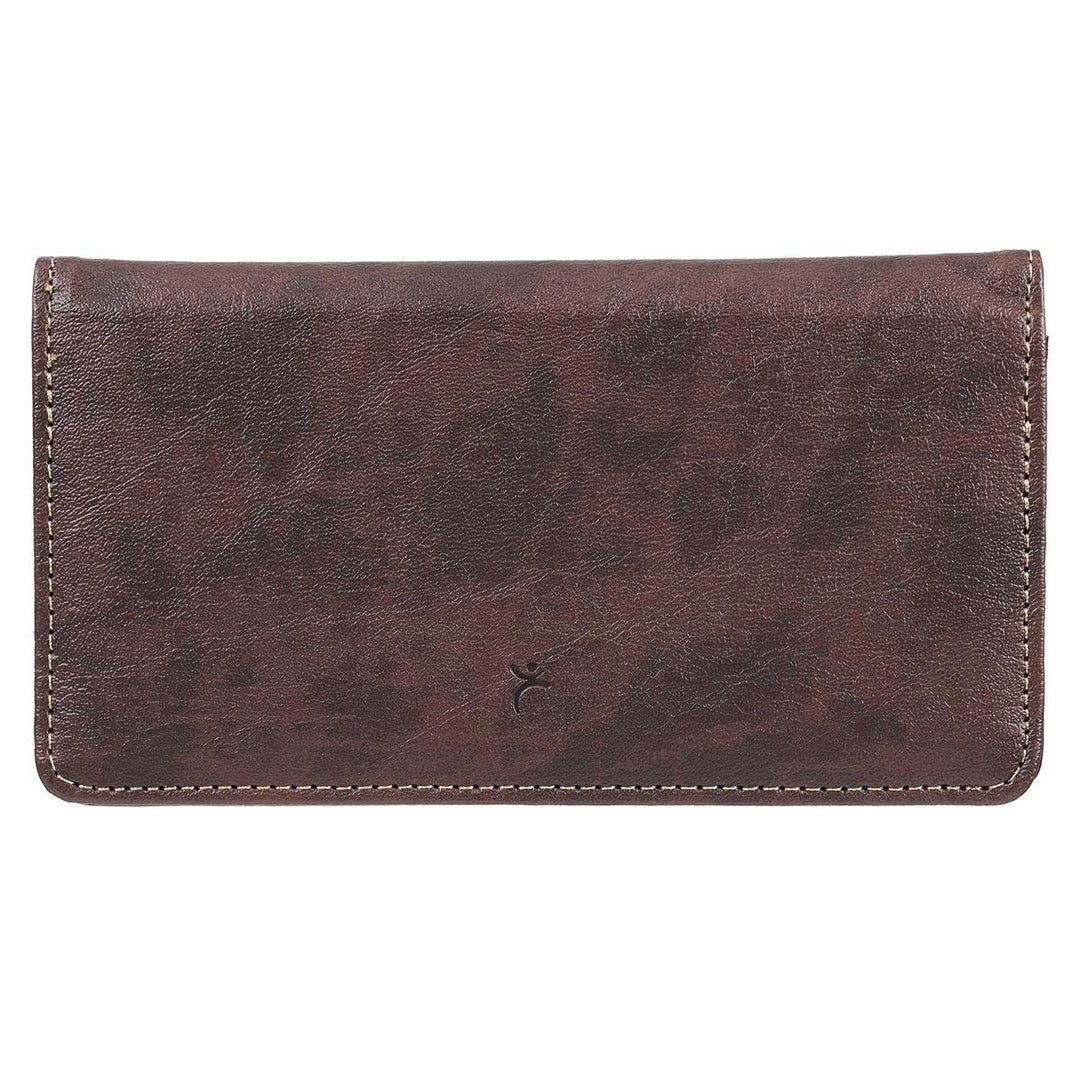 Trust In The LORD Two-tone Brown Faux Leather - Proverbs 3:5 Checkbook Cover