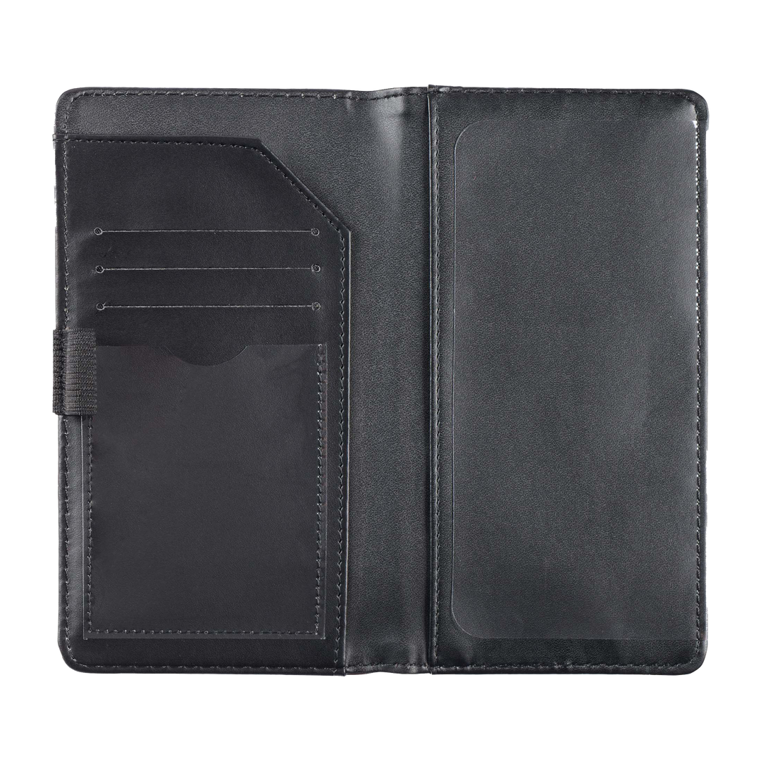 Strength and Dignity Purple Faux Leather Checkbook Cover - Proverbs 31:25