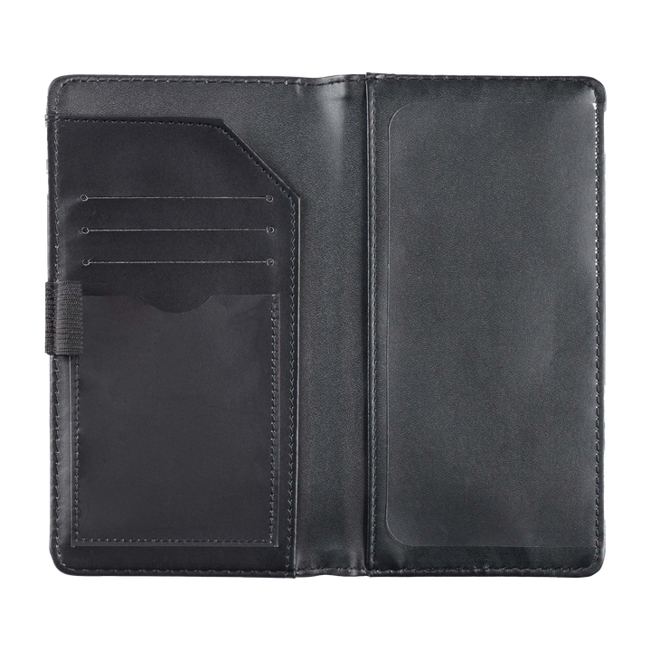 Strength and Dignity Purple Faux Leather Checkbook Cover - Proverbs 31:25
