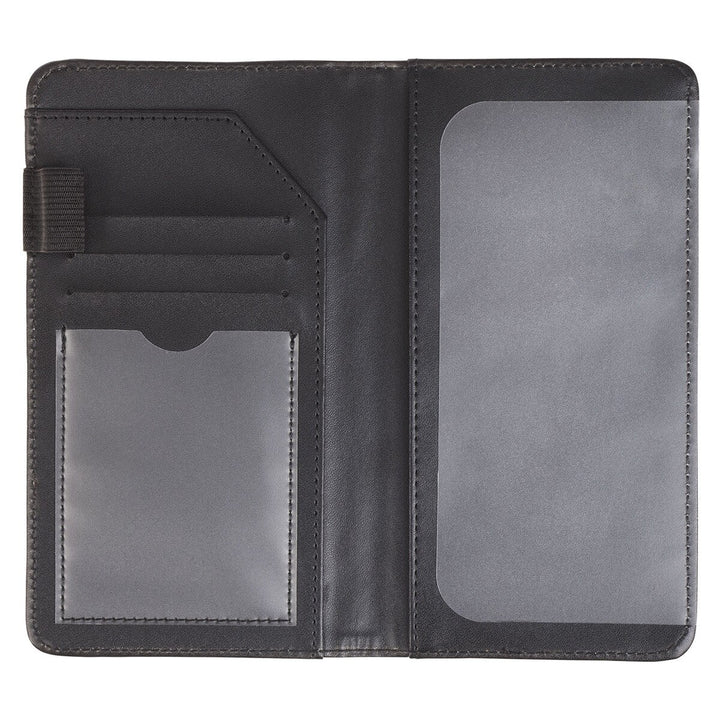A Good Work Peach Floral Faux Leather Checkbook Wallet - Philippians 1:6