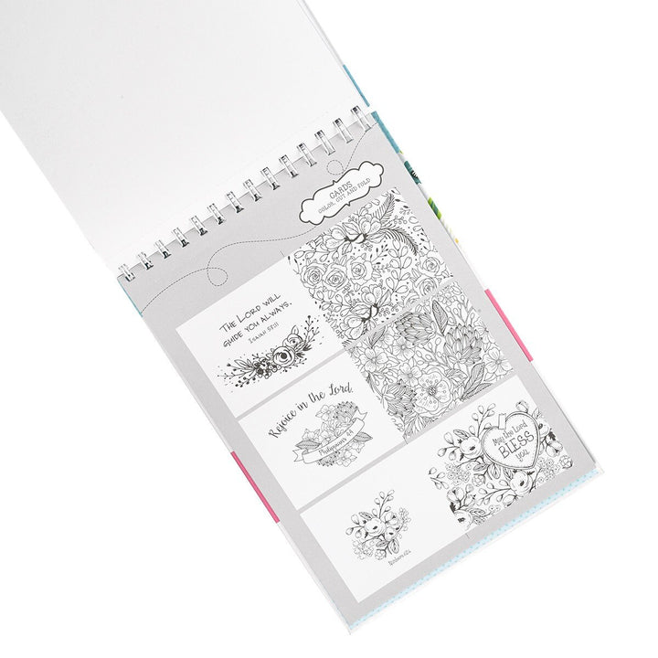 The Word in Color Wirebound Coloring Book
