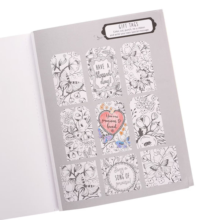 The Psalms in Color Coloring Book