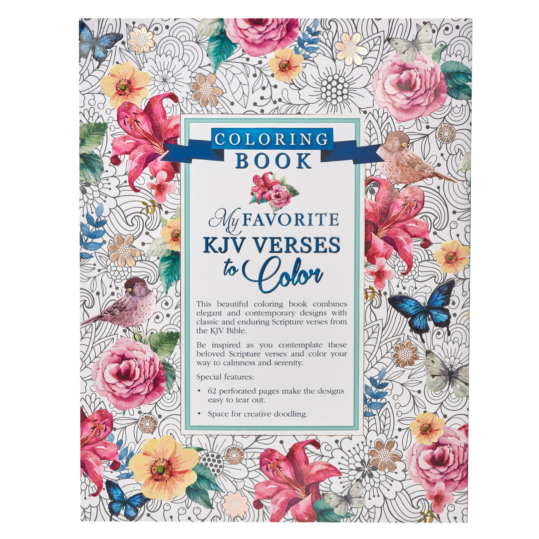 My Favorite KJV Verses to Color - Coloring Book