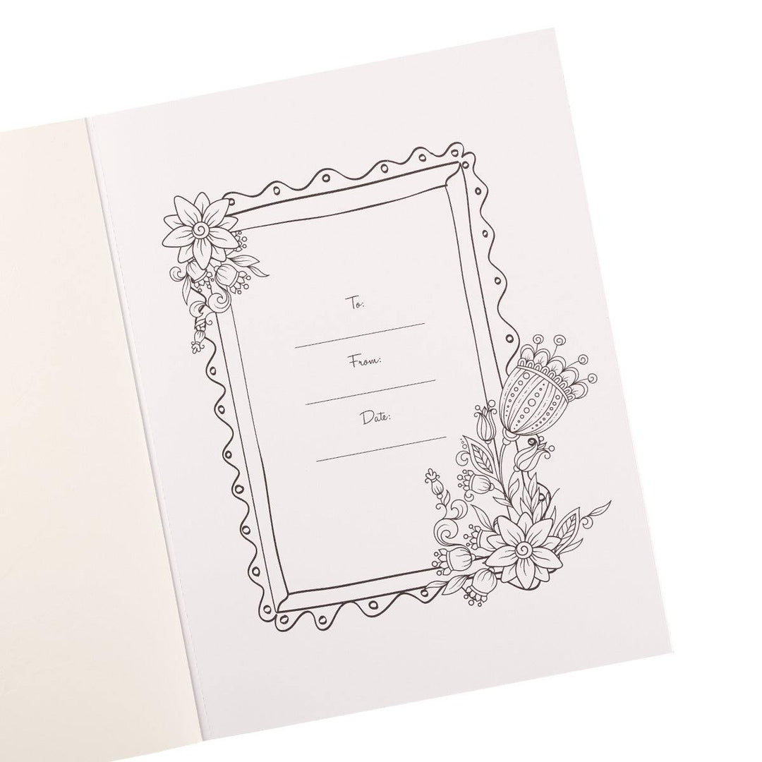 A Garland of Grace Proverbs - Coloring Book