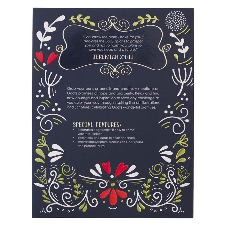 I Know the Plans I Have for You Coloring Book for Adults - Jeremiah 29:11 - Coloring Book