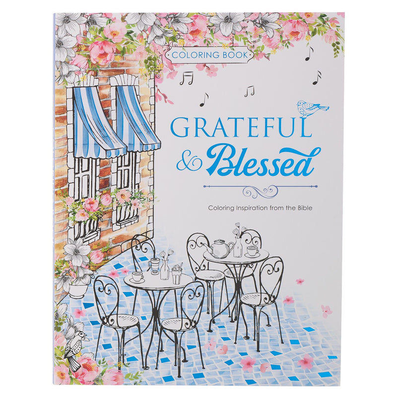 Grateful & Blessed - Coloring Book