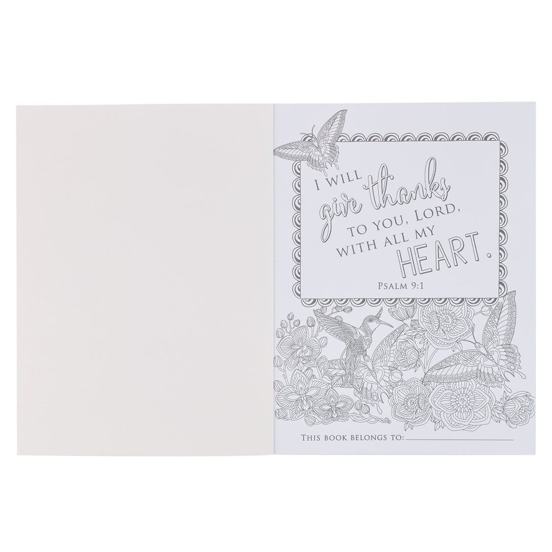 Grateful &amp; Blessed - Coloring Book
