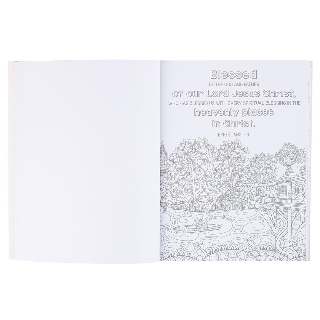 Grateful &amp; Blessed - Coloring Book