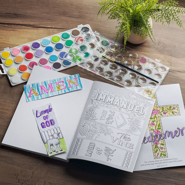 The Names of Jesus Coloring Book