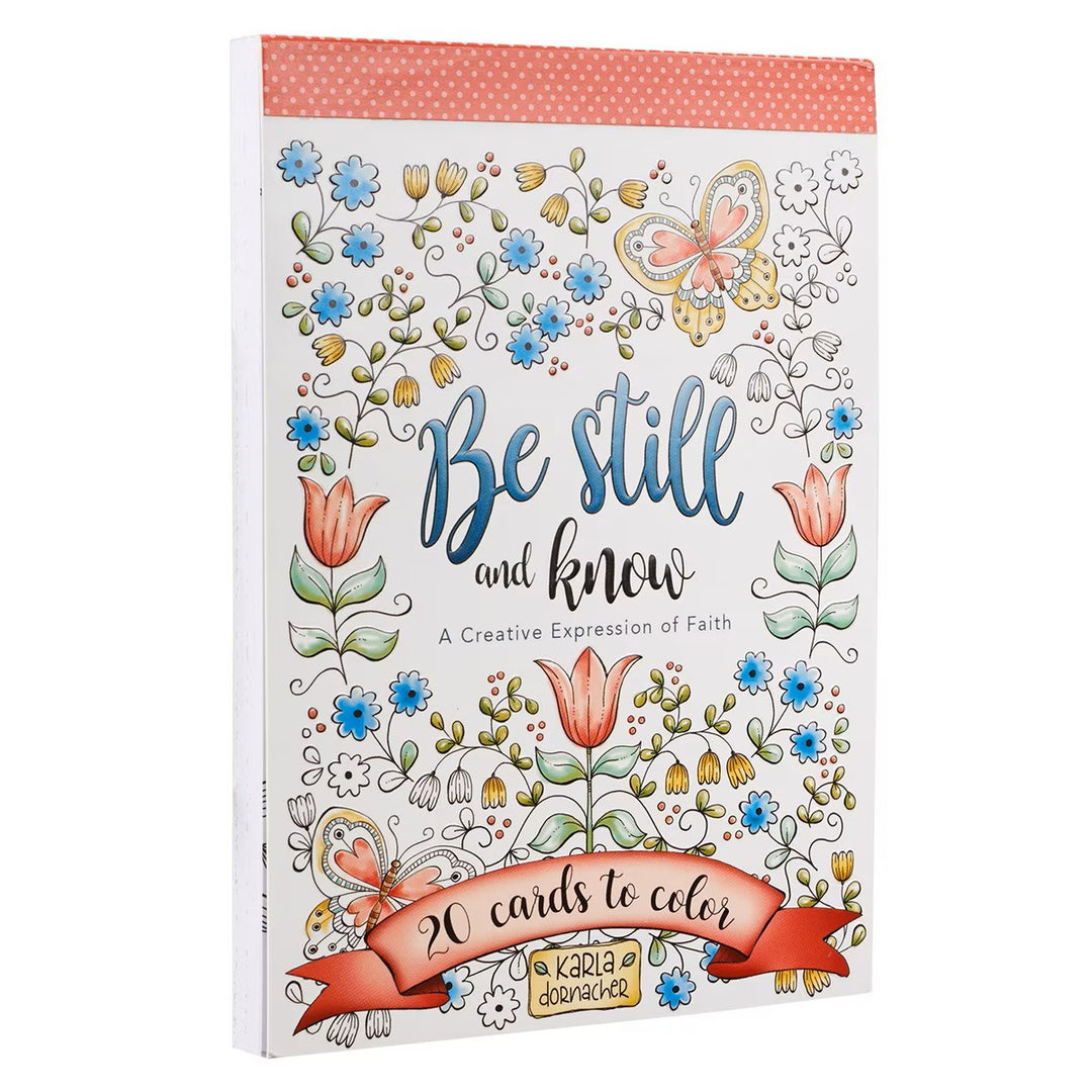 Be Still and Know Coloring Cards