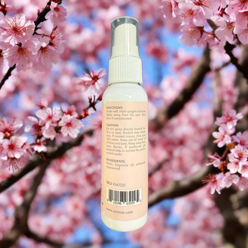 Cherry Blossoms Room Mist Uplifting Vitality Fragrance Spray 2 Fl Oz