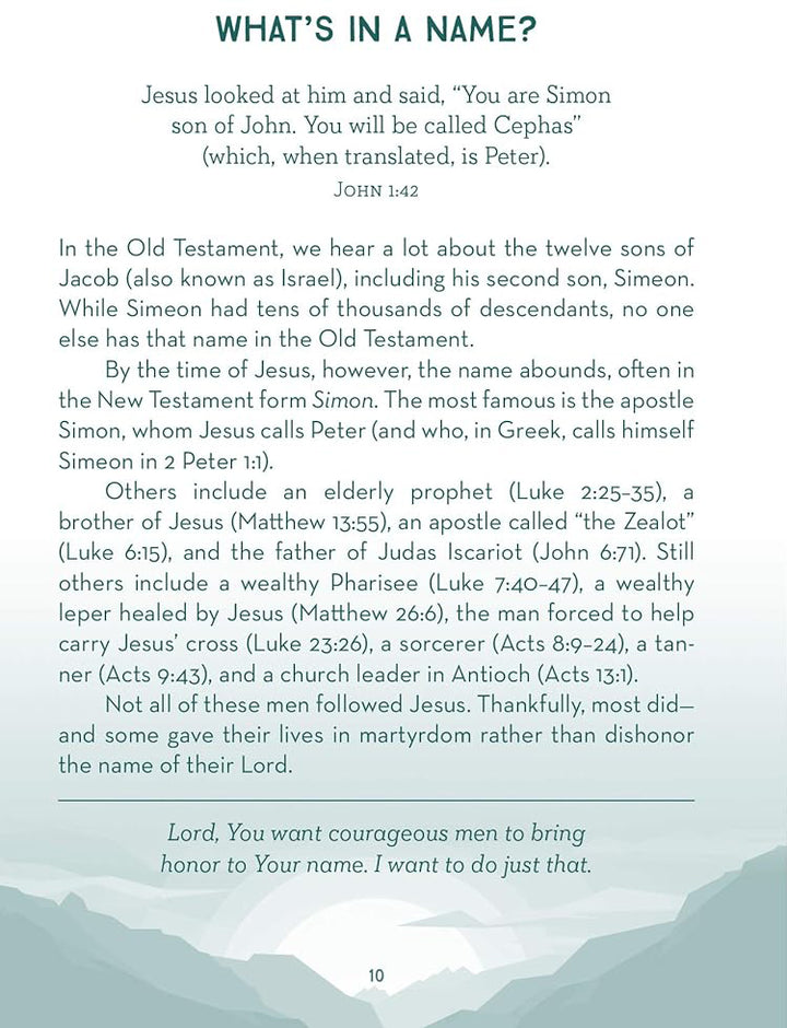 Choose Courage: 3-Minute Devotions for Men Paperback by David Sanford