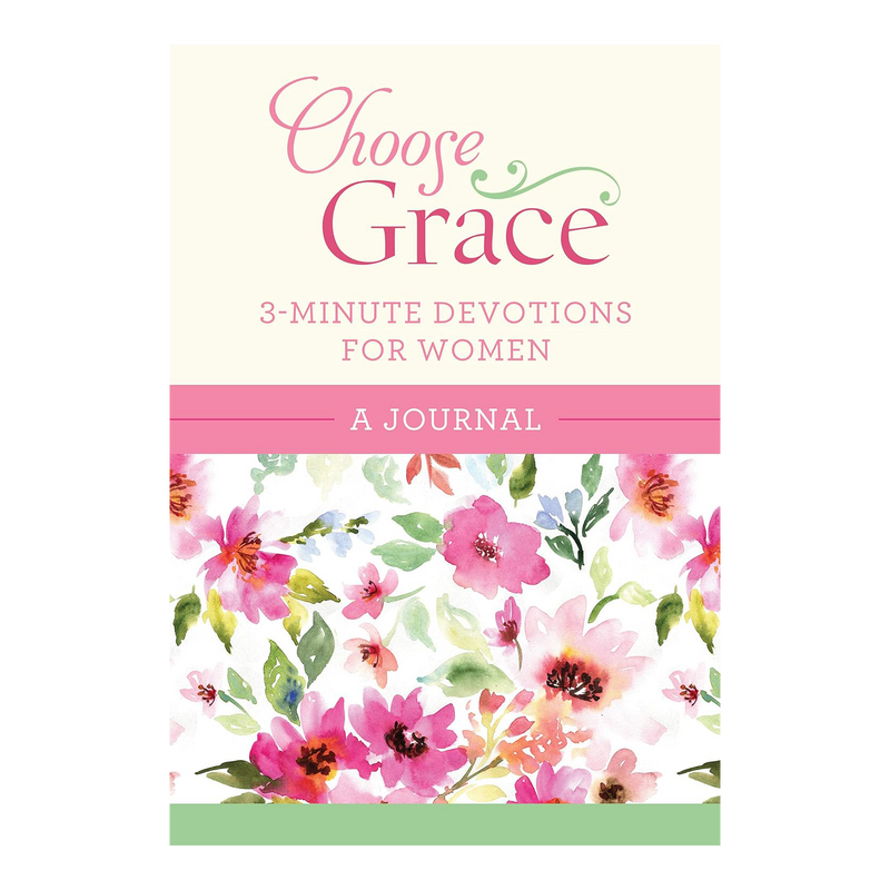 Choose Grace: 3-Minute Devotions for Women Journal Spiral-bound Compiled by Barbour Staff