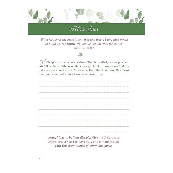 Choose Grace: 3-Minute Devotions for Women Journal Spiral-bound Compiled by Barbour Staff