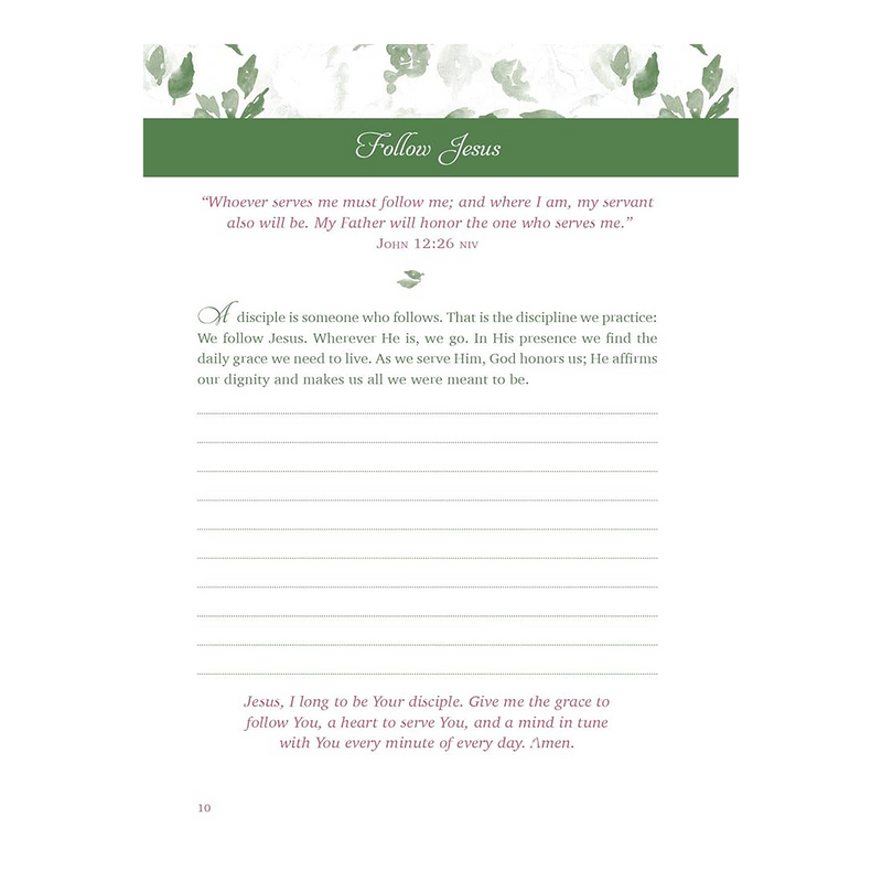 Choose Grace: 3-Minute Devotions for Women Journal Spiral-bound Compiled by Barbour Staff